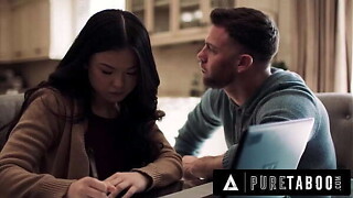 PURE TABOO Lulu Chu'_s Pervy Roommate Uses Slimthick Vic To Seduce Her Into A Threesome FULL SCENE