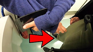 Unknown Woman Touch my Cock in Subway