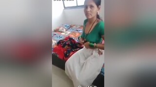 Desi Village Bhabhi Romance And Fucked By Lover 4