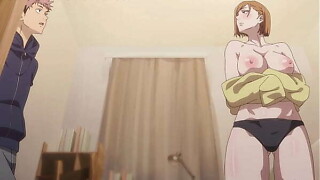 Guy Walks in on Girl While She is Undressing... Get'_s a Surprise Boobjob - NEW EXCLUSIVE HENTAI