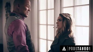 PURE TABOO Pervert DILF Shows Caught Stripper Stepbae Athena Faris Who'_s The Alpha In The House