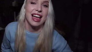 Public Agent Blonde Pizza Delivery girl with BIG NATURAL BOOBS gets her wet pussy filled