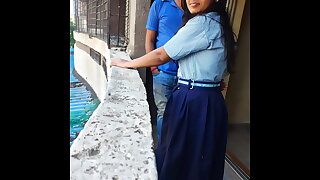 Desi Young Step Sister ashu Hardcore Fuck with her Step Brother when step daddy not at home