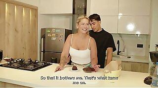 The stepmother fucks with her stepson whenever they'_re home alone